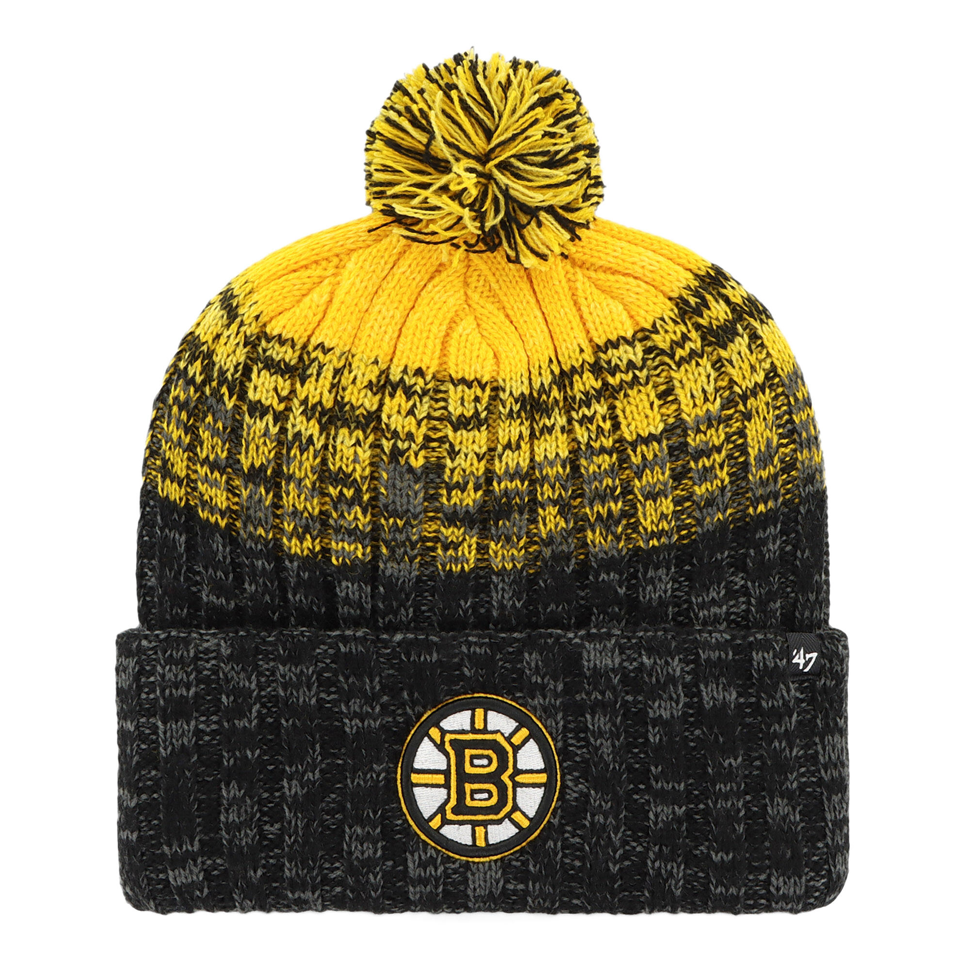 Czapka zimowa 47 Brand NHL Boston Bruins Cascade 3/3