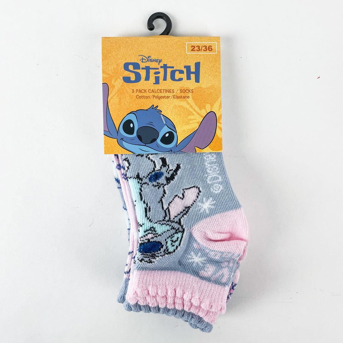 Pacote de meias infantis Stitch Soft Cotton, multicoloridas 5/5