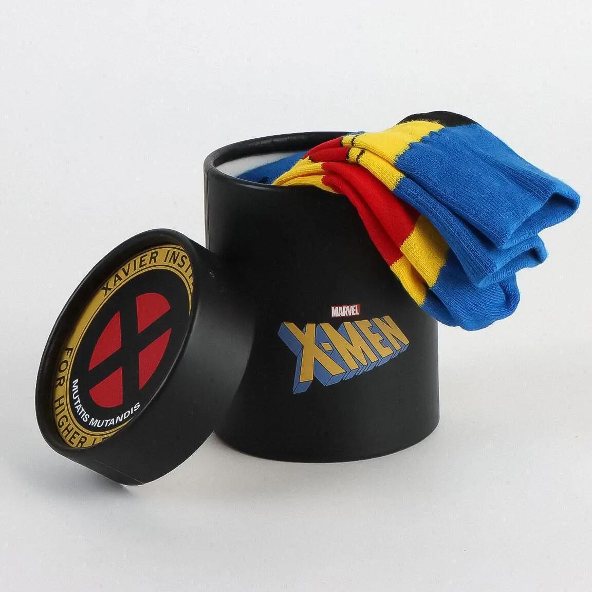 Packung weiche und atmungsaktive X-Men-Kindersocken, mehrfarbig 7/7