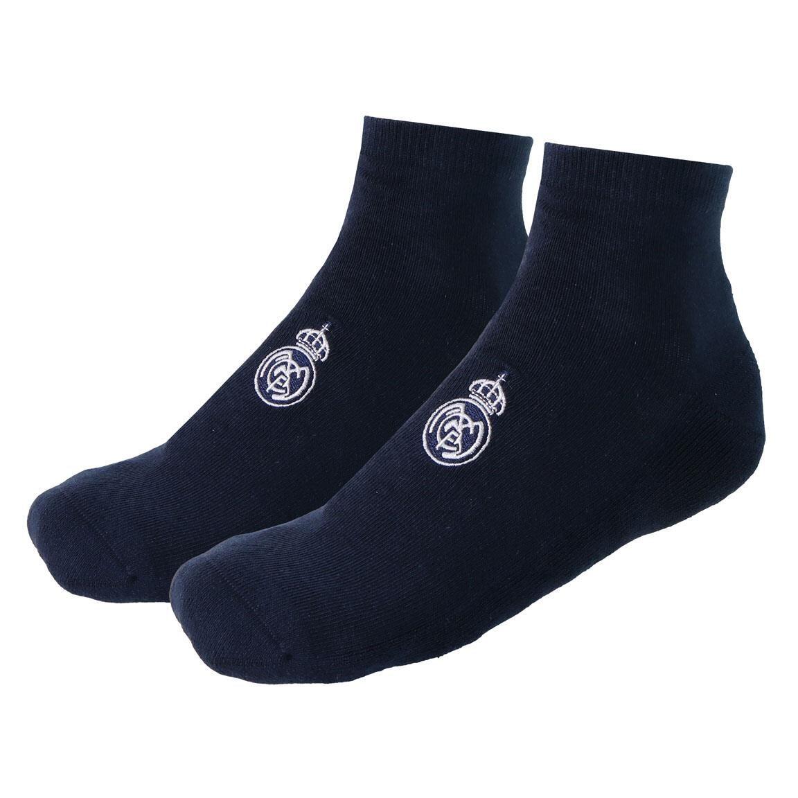Lot de chaussettes multicolores en coton doux pour enfants Real Madrid 6/7