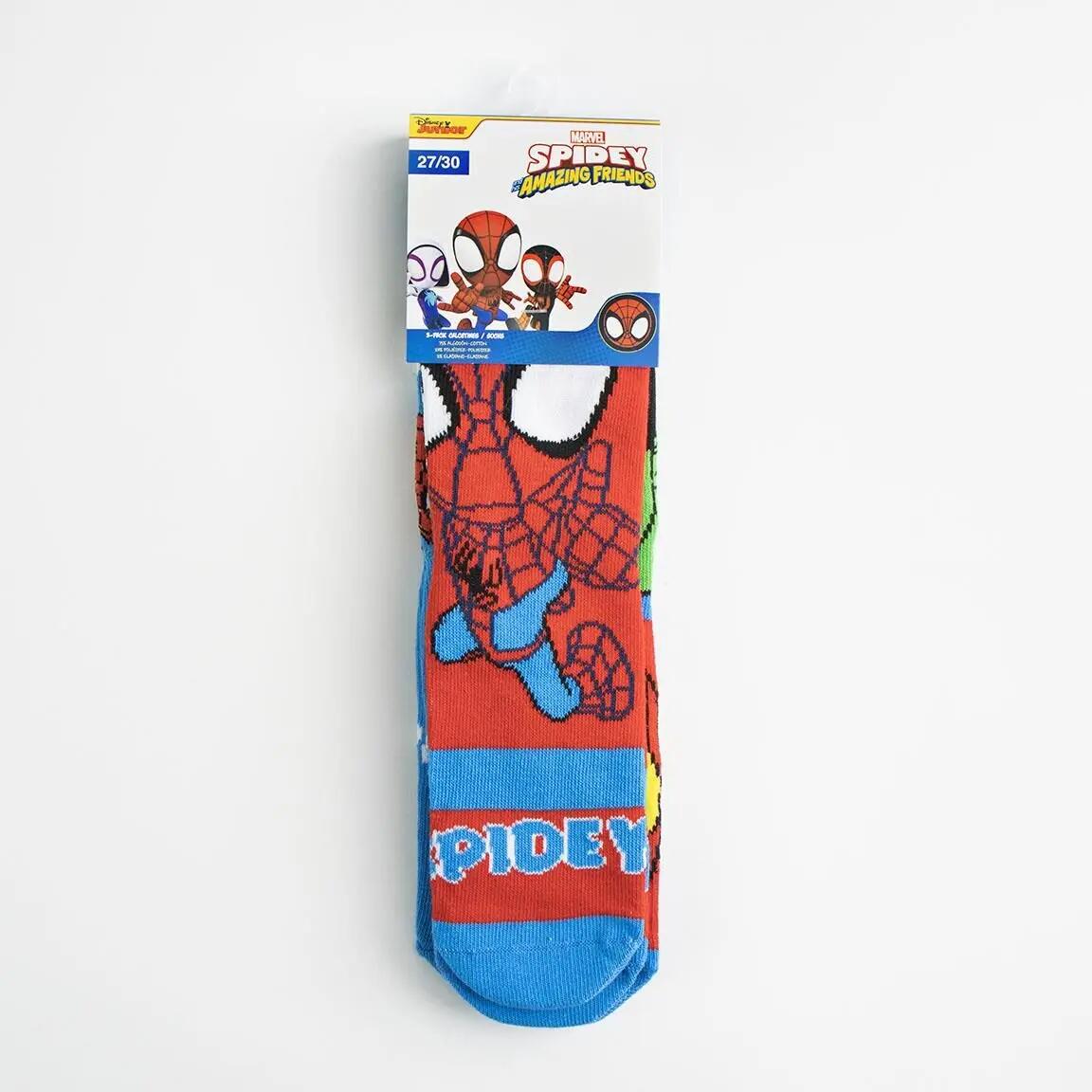Confezione di calzini multicolore in morbido cotone per bambini con Spidey 5/6