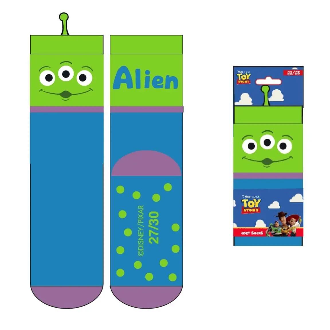 Chaussettes pour enfants Toy Story confortables et antidérapantes en polyester 1/3
