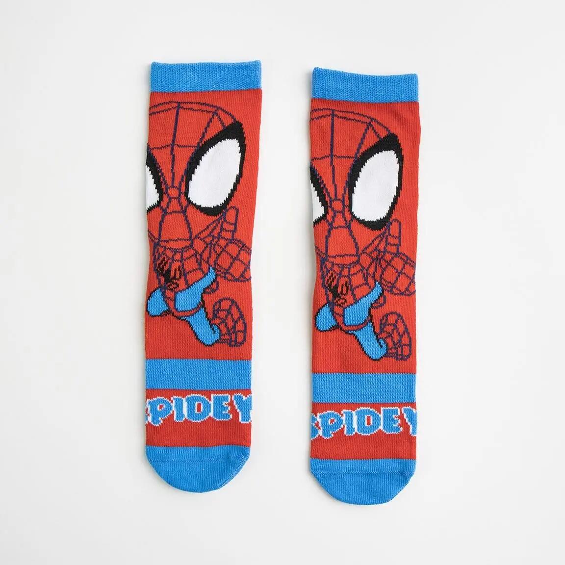 Confezione di calzini multicolore in morbido cotone per bambini con Spidey 4/6