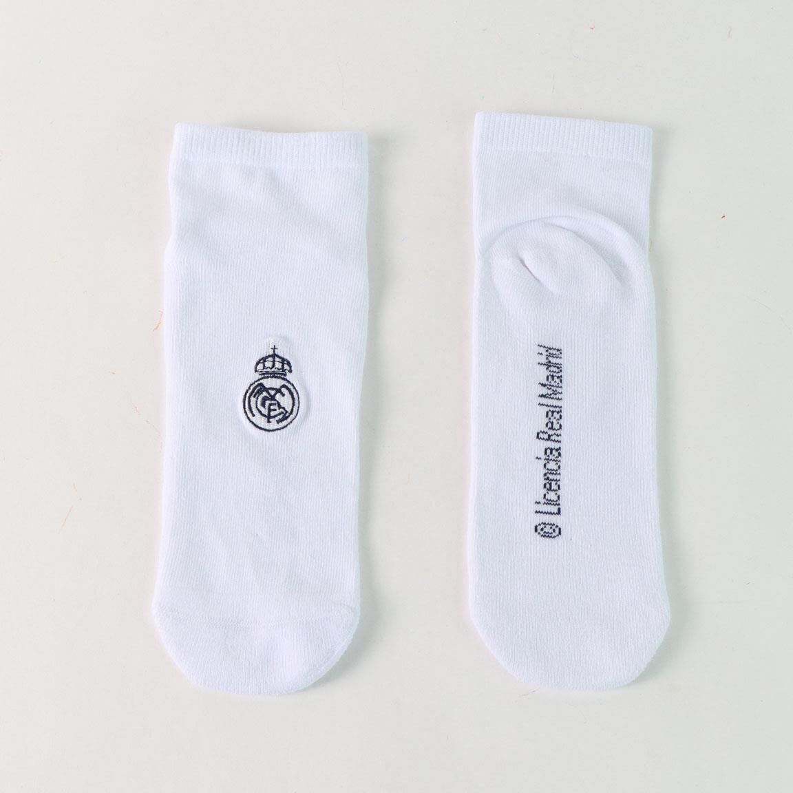 Lot de chaussettes multicolores en coton doux pour enfants Real Madrid 2/7