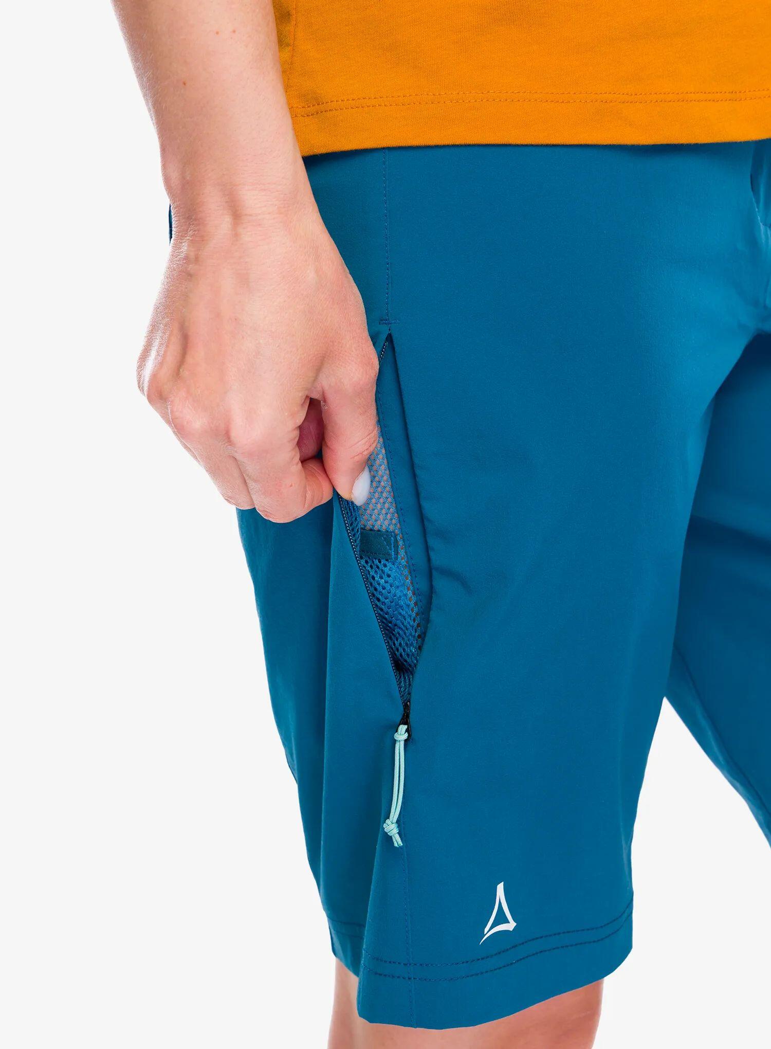 Spodenki rowerowe damskie Schoffel Shorts Danube - lakemount blue 34 (XS) 7/7