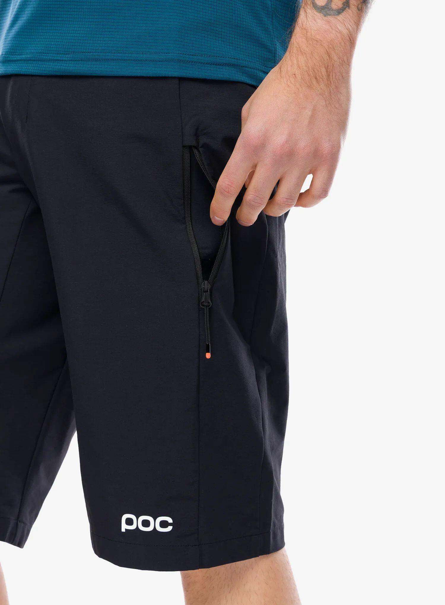 Spodenki rowerowe POC Motion Shorts - uranium black L 5/6