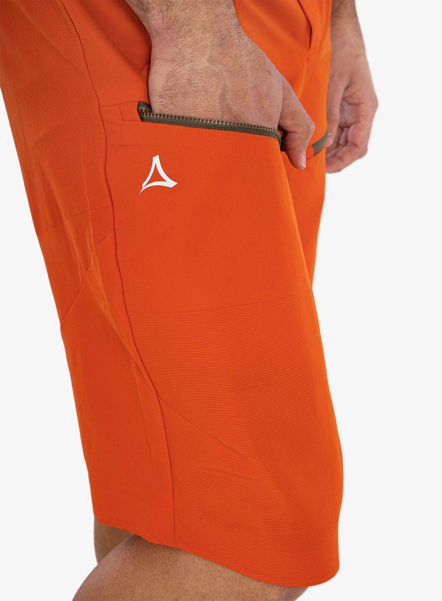 Spodenki rowerowe Schoffel Shorts Steep Trail - pureed pumpkin 48 (M) 5/7