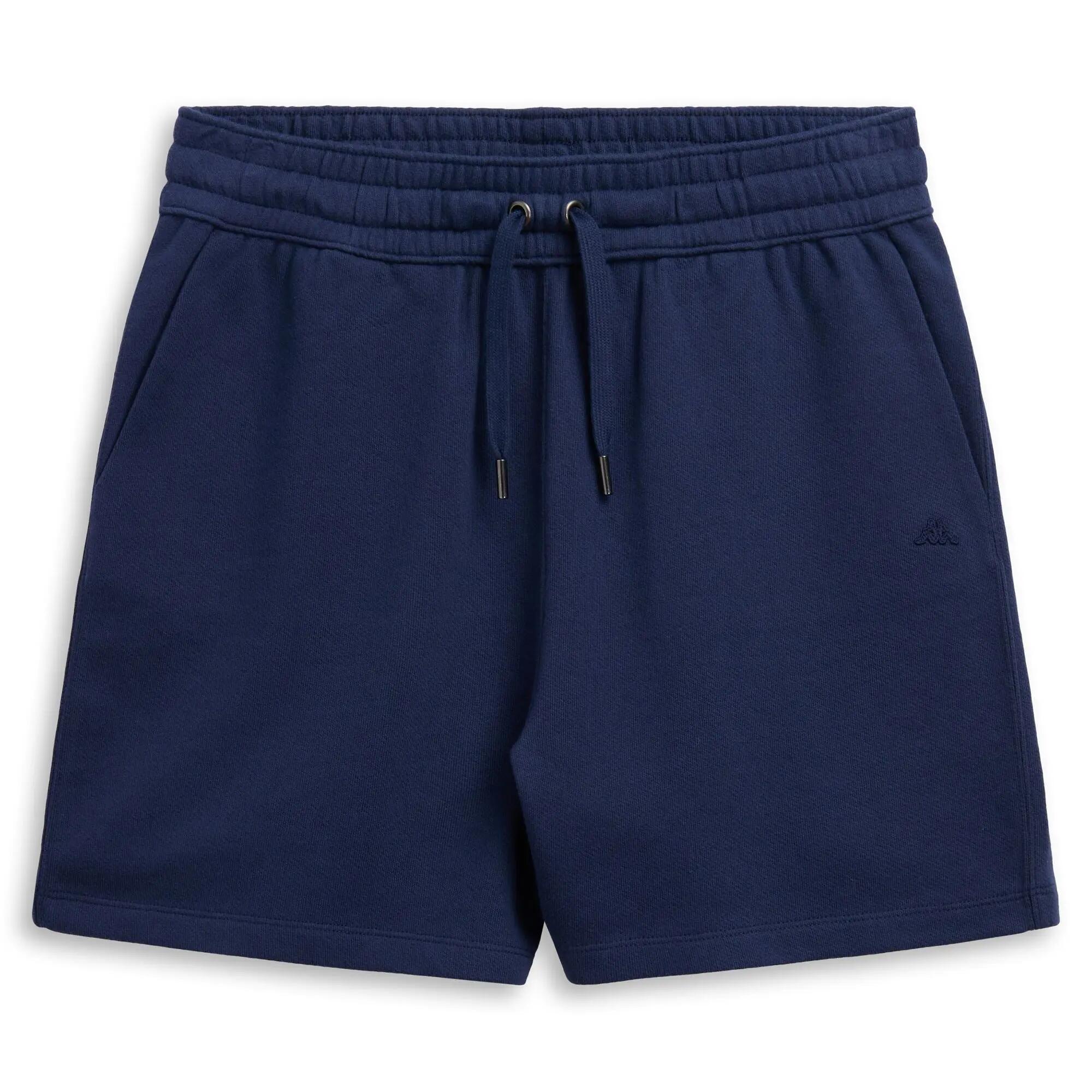 Pantaloncini sportivi da donna in cotone blu da lifestyle 1/3