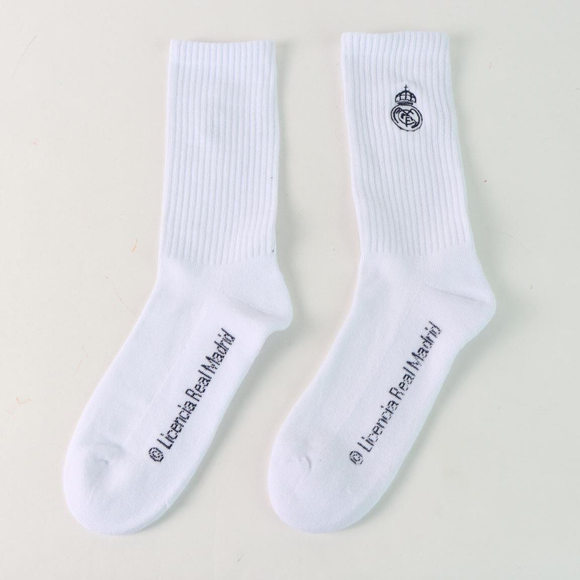 Confezione di calzini sportivi per bambini del Real Madrid, in cotone 4/7