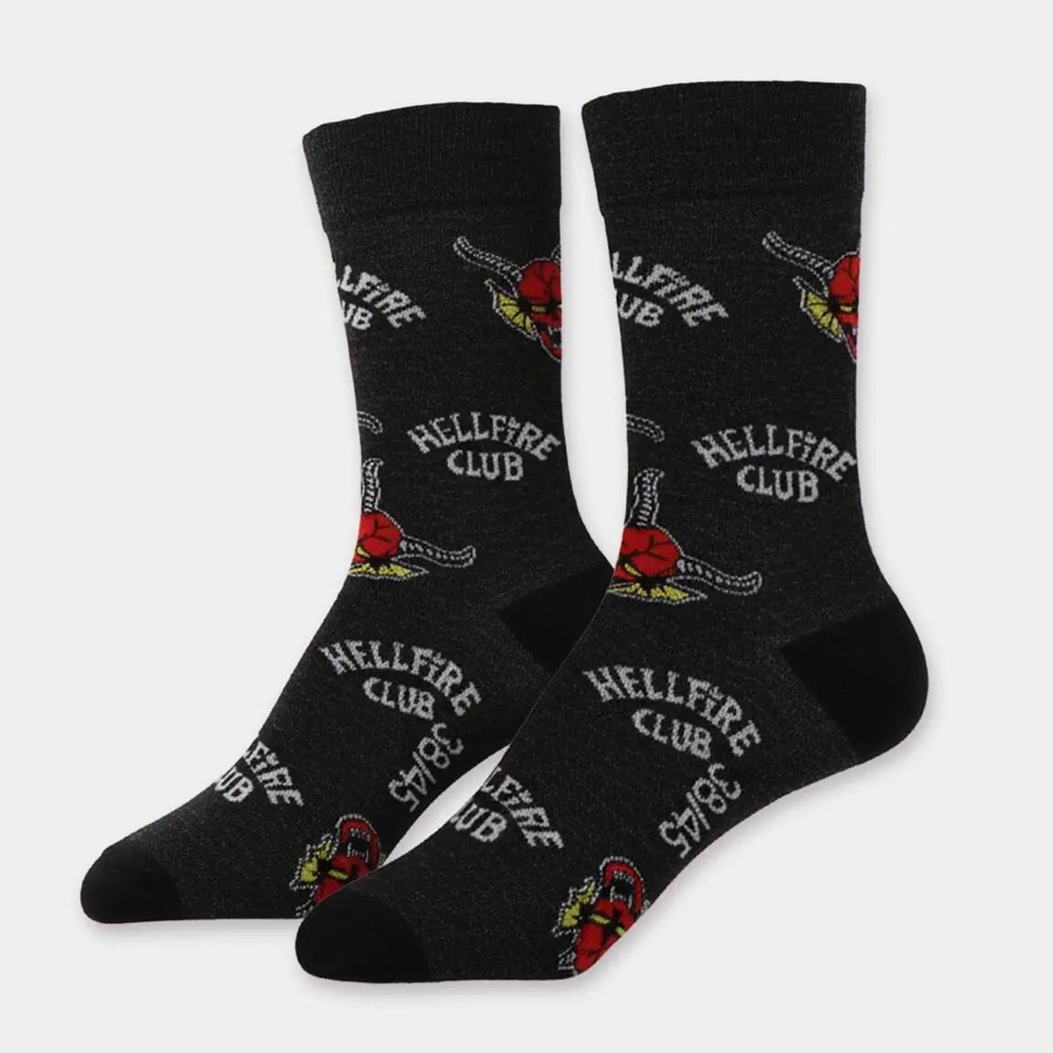 Confezione di calzini da adulto in morbido cotone con il tema Stranger Things 4/7
