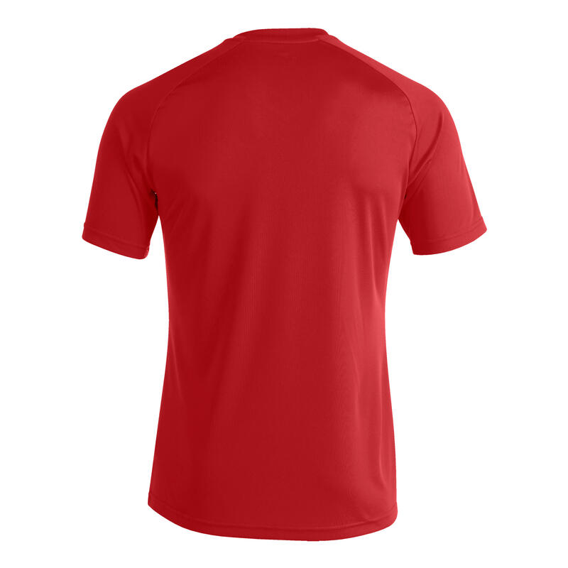 T-shirt manga curta Rapaz Joma Pisa ii vermelho branco