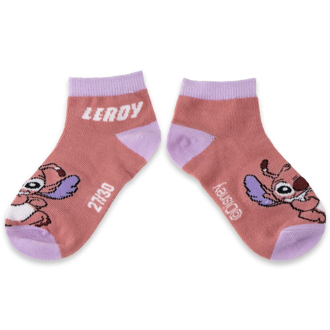 Lot de chaussettes Stitch en coton doux pour enfants, multicolores 2/7
