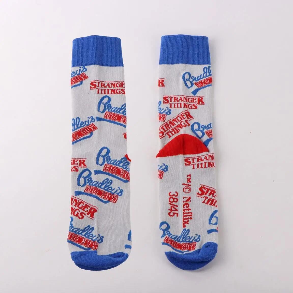 Calzini da adulto Stranger Things, in morbido cotone traspirante, grigi 3/7