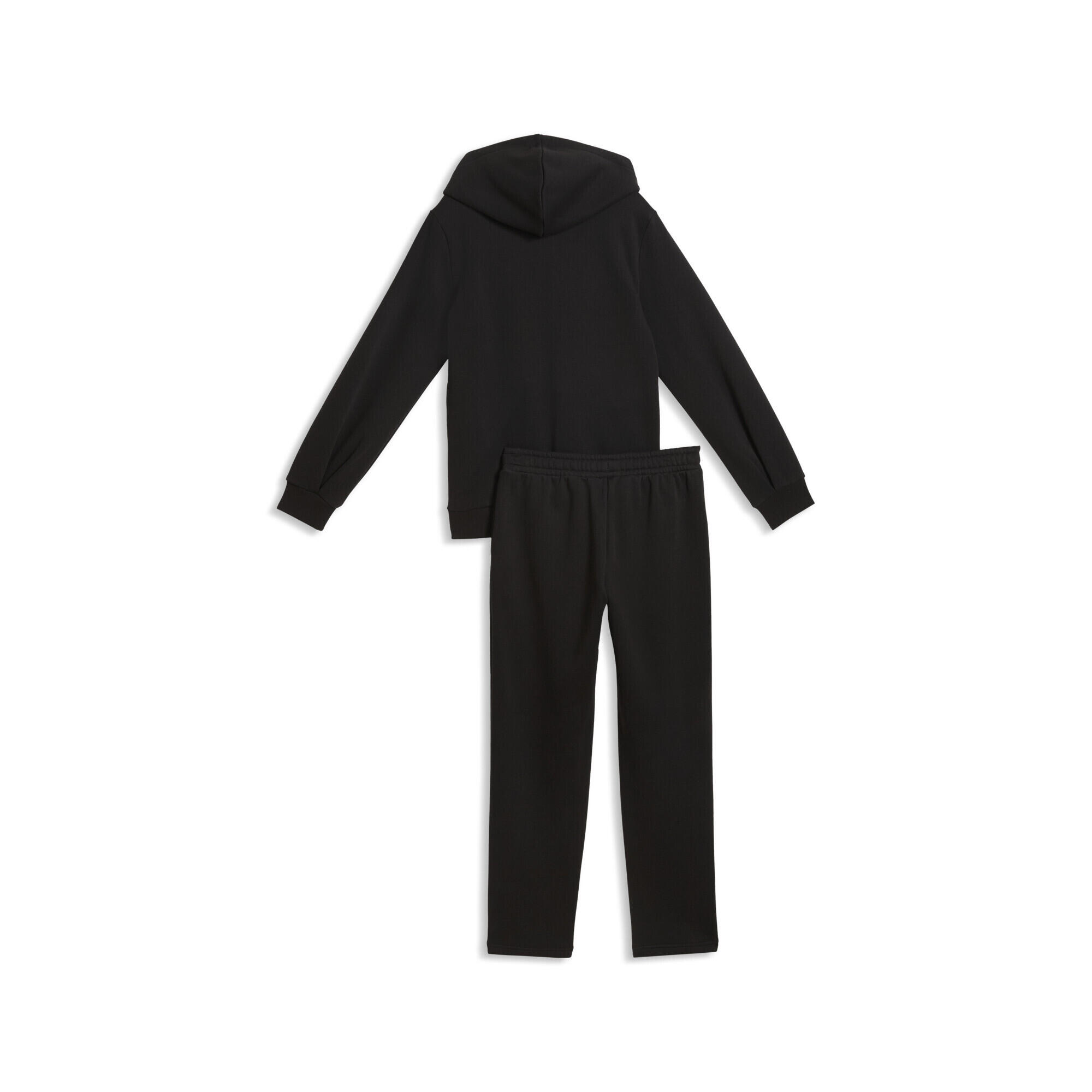 Essentials Script Glitter Full-Zip Tracksuit Youth PUMA 5/6