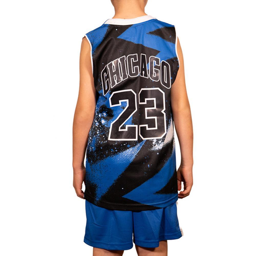 Sport Zone Chicago 23 Trainingsanzug Schwarz/Blau 3/3