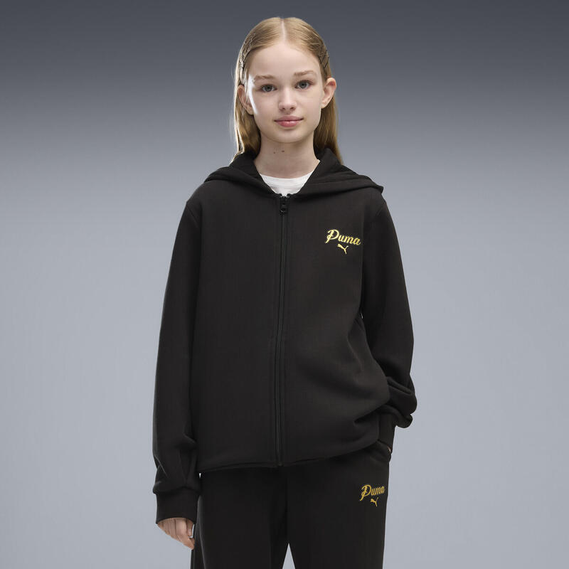Trening PUMA Essentials Script Glitter pentru fete