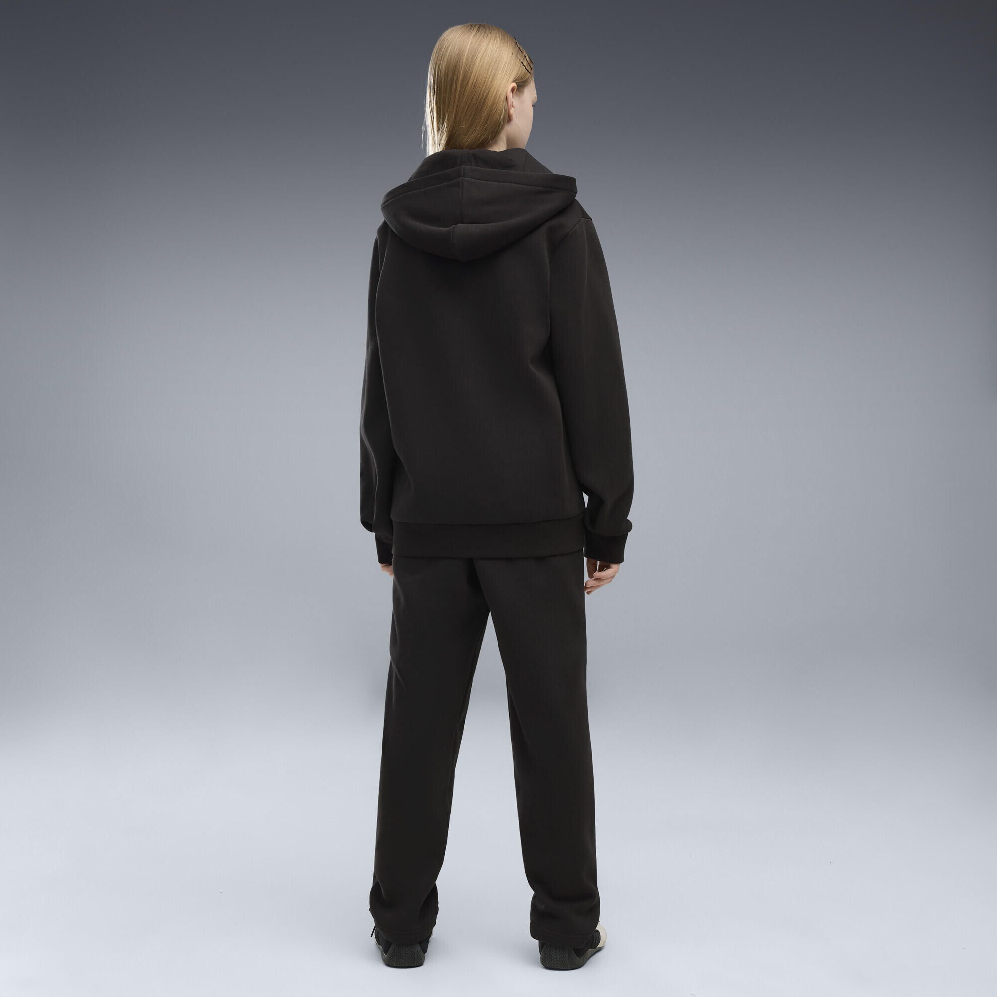 Essentials Script Glitter Full-Zip Tracksuit Youth PUMA 3/6