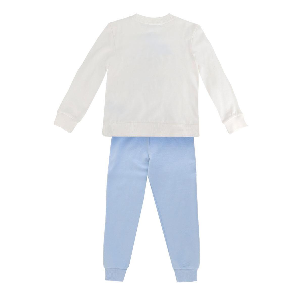 Conjunto de treino infantil Bluey em algodão escovado de duas peças, bege e 2/5