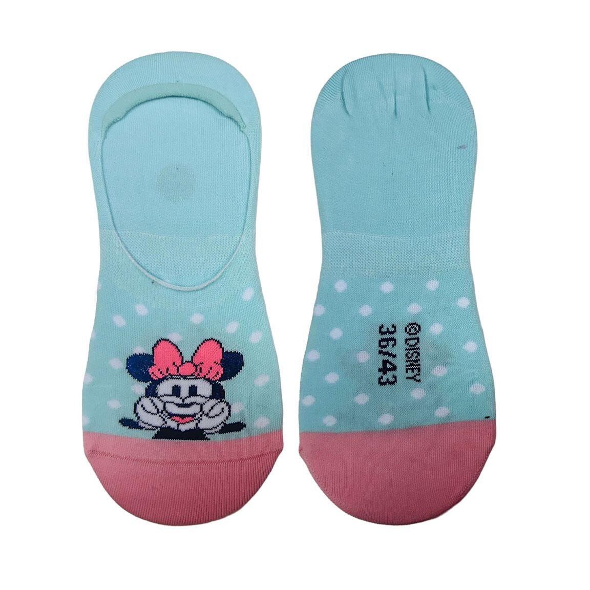 Conjunto de meias Pinkies Minnie Mouse macias e respiráveis ​​nas cores rosa e 2/7