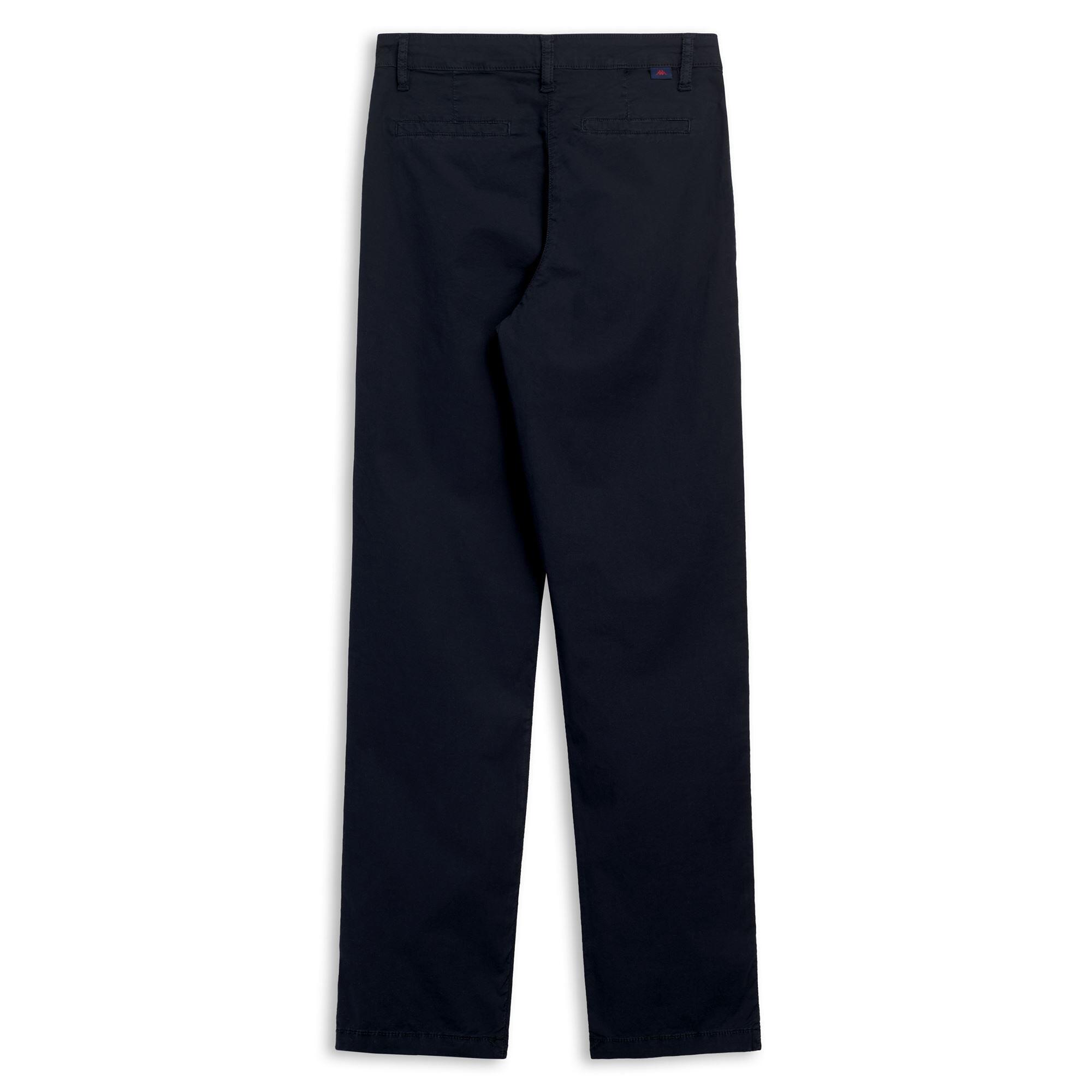 Pantaloni da donna in cotone blu da lifestyle 2/3