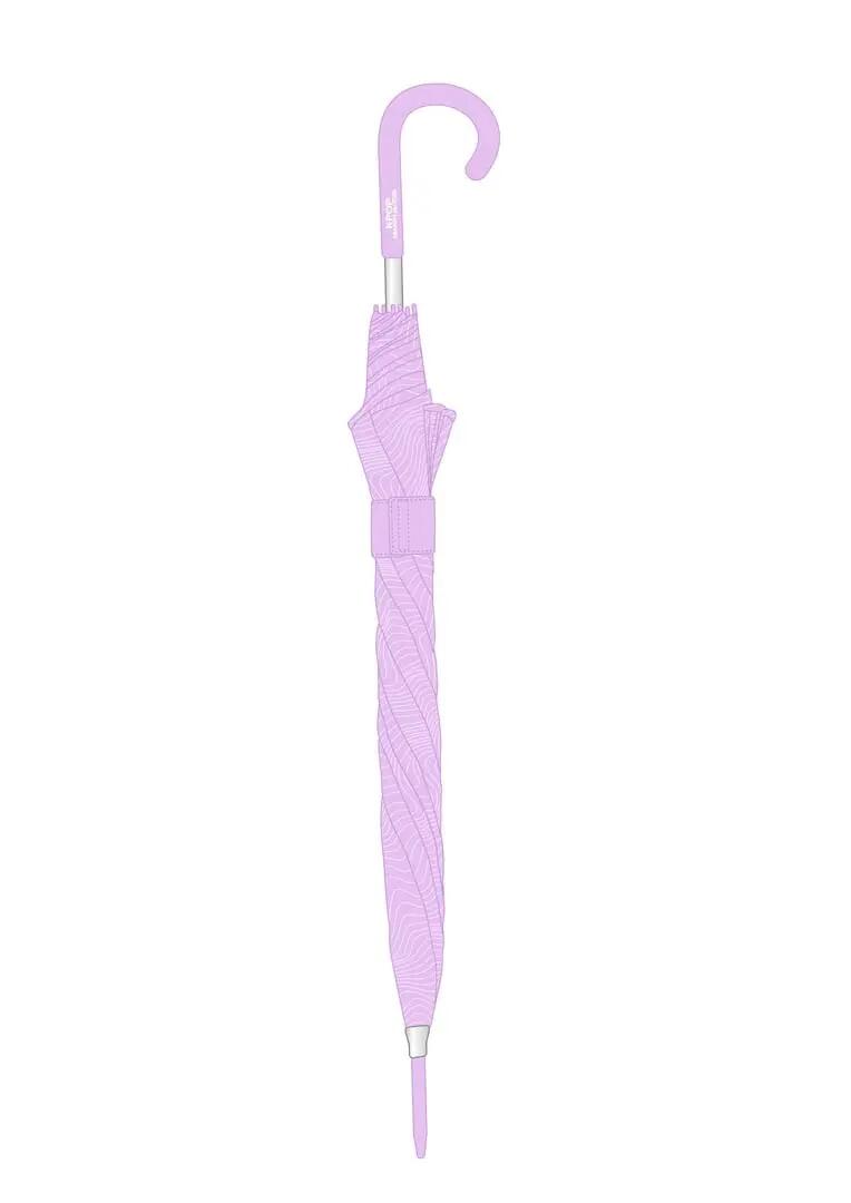 Parapluie automatique pour adultes K-Pop Demon Hunters en polyester lilas 2/5