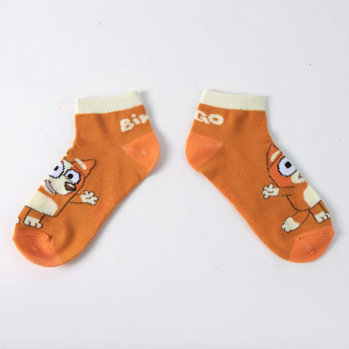 Pack de Calcetines Tobilleros Infantil Bluey de Algodón Suaves Multicolor 2/7