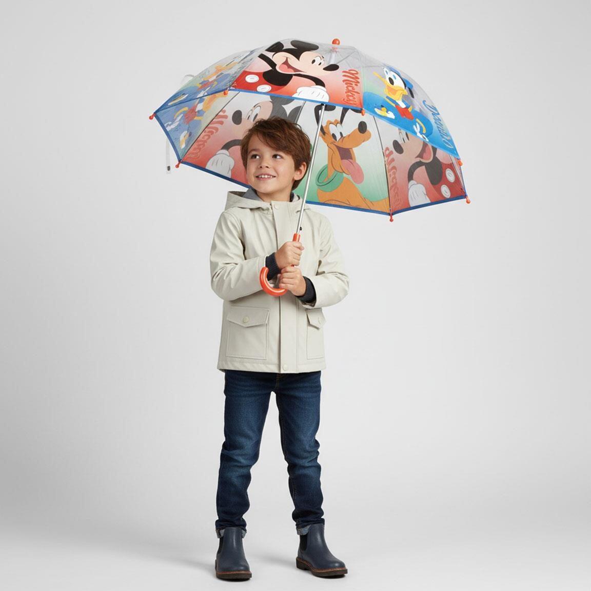 Parapluie enfant Mickey Mouse, manuel d'utilisation, transparent, multicolore 7/7