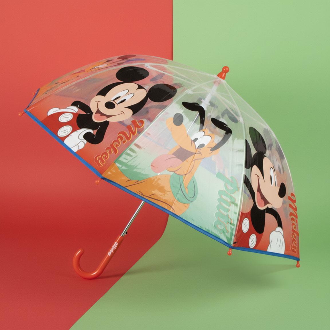Parapluie enfant Mickey Mouse, manuel d'utilisation, transparent, multicolore 6/7
