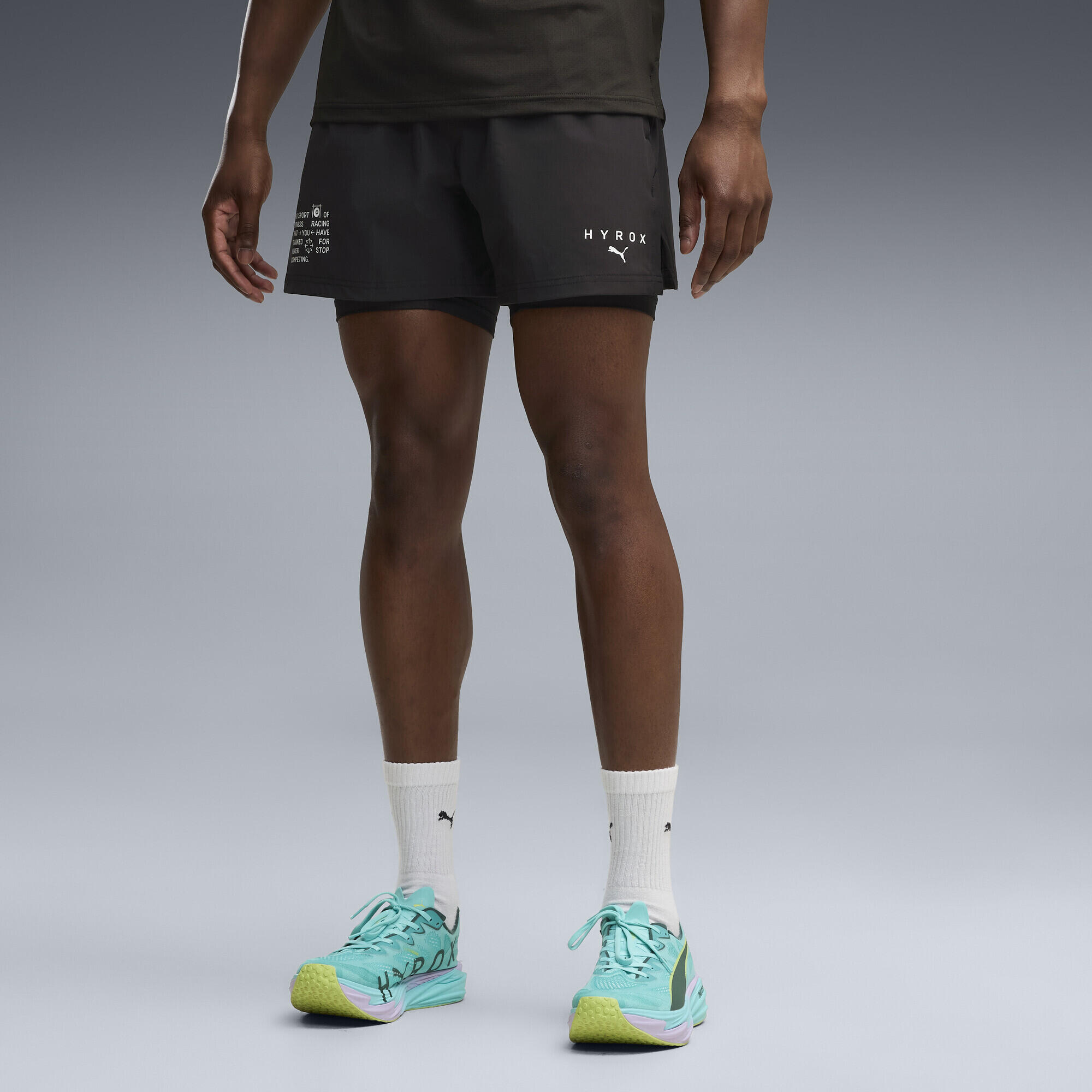 Shorts PUMA x HYROX PWRMODE 2 en 1 Hombre PUMA 4/6