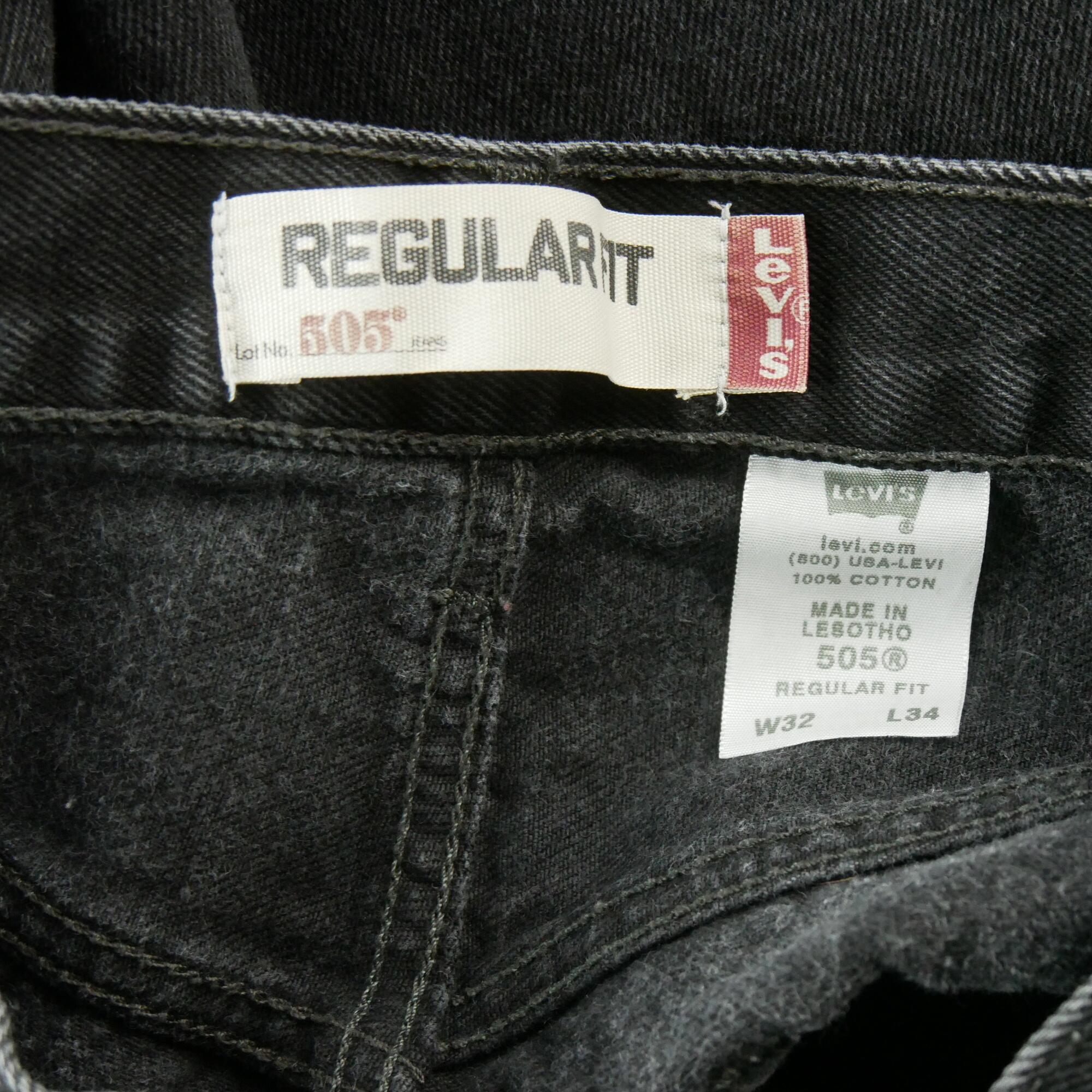 Second hand - Jeans uomo Levi Strauss 505 regular - Stato molto buono 6/6