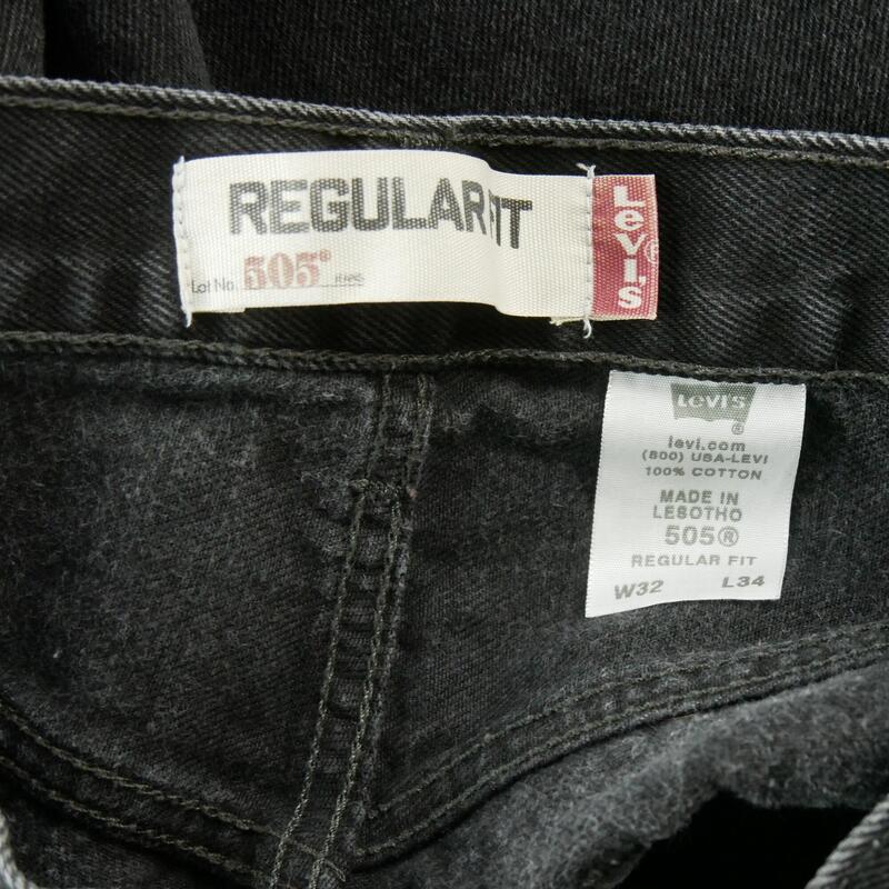 Second life - Jean bărbați Levi Strauss 505 Regular - Foarte bun