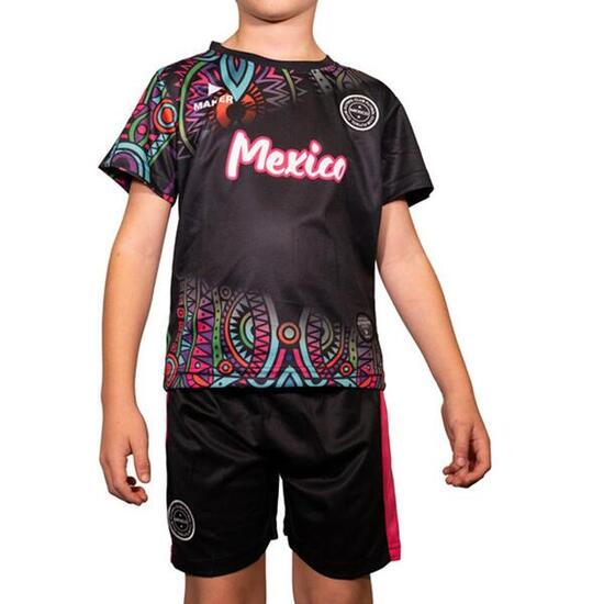 Ensemble Noir Enfant Sport Zone Mexico