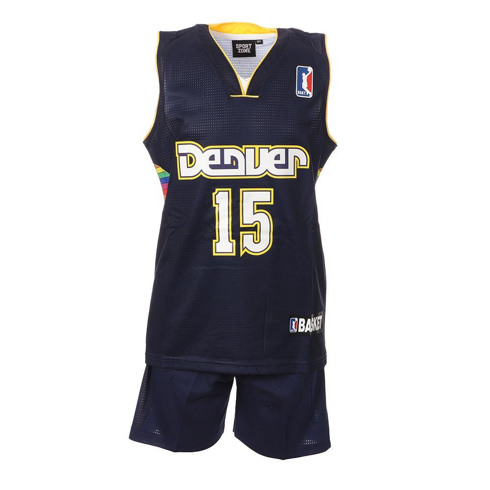 Denver Ensemble de basket Marine Enfant Sport Zone 1/2