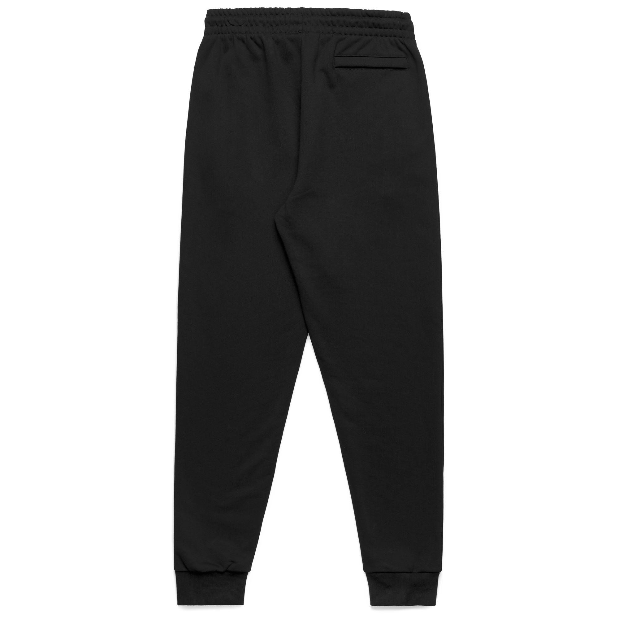 Pantaloni tuta da uomo in cotone nero da streetwear sportivo 3/5
