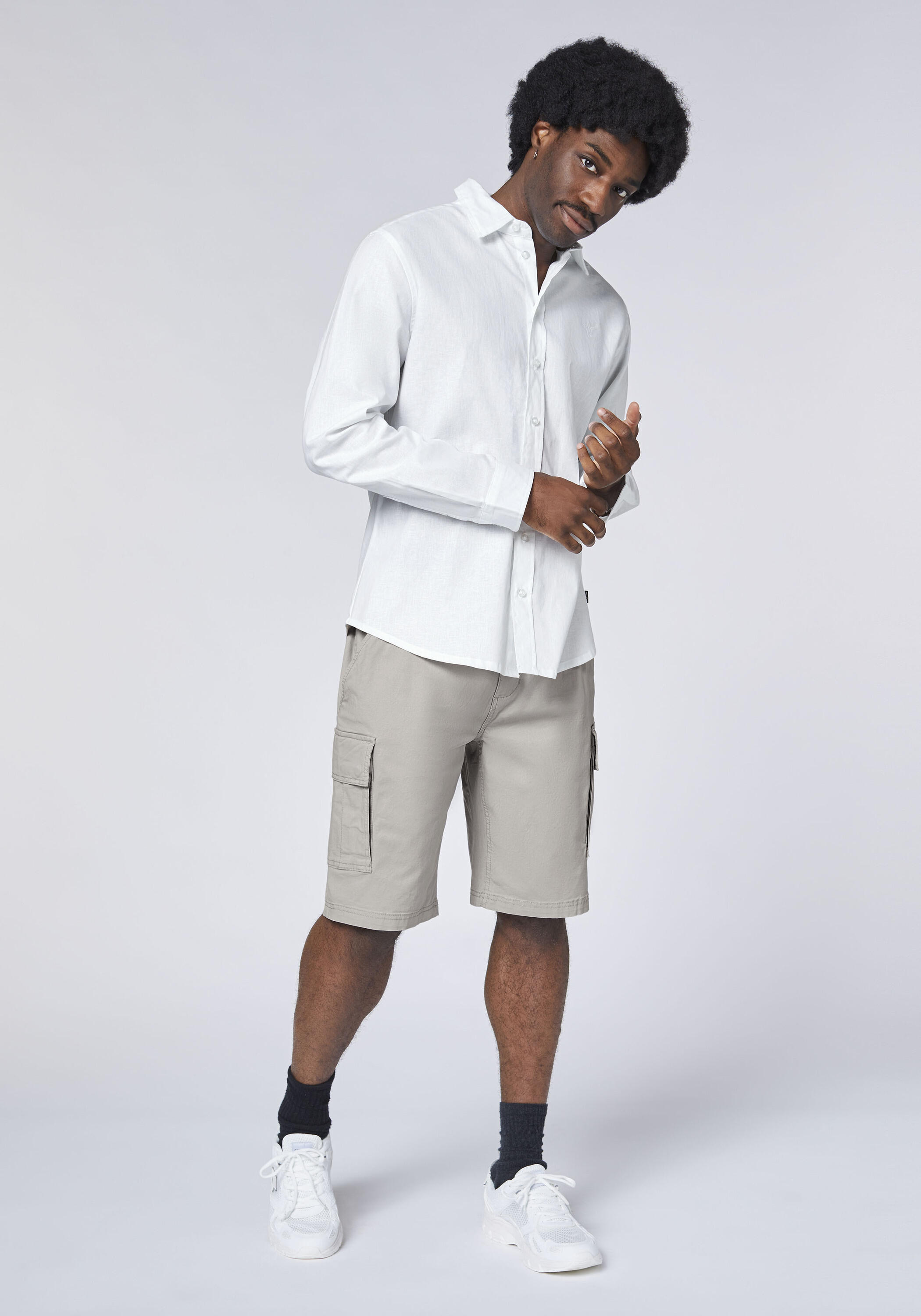 Cargo-Shorts mit Komfortbund 5/7