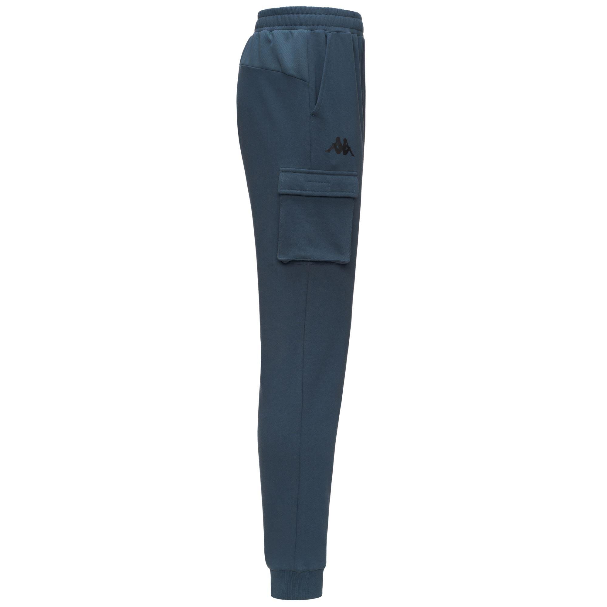 Pantaloni cargo da uomo in cotone blu da palestra 3/6