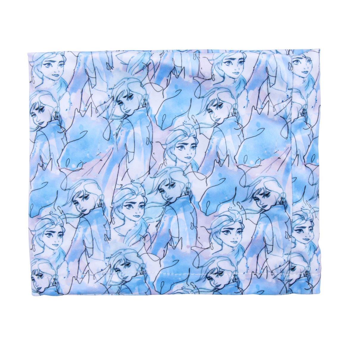 Conjunto infantil Frozen II de 3 peças: chapéu, gorro e luvas (azul) 5/7