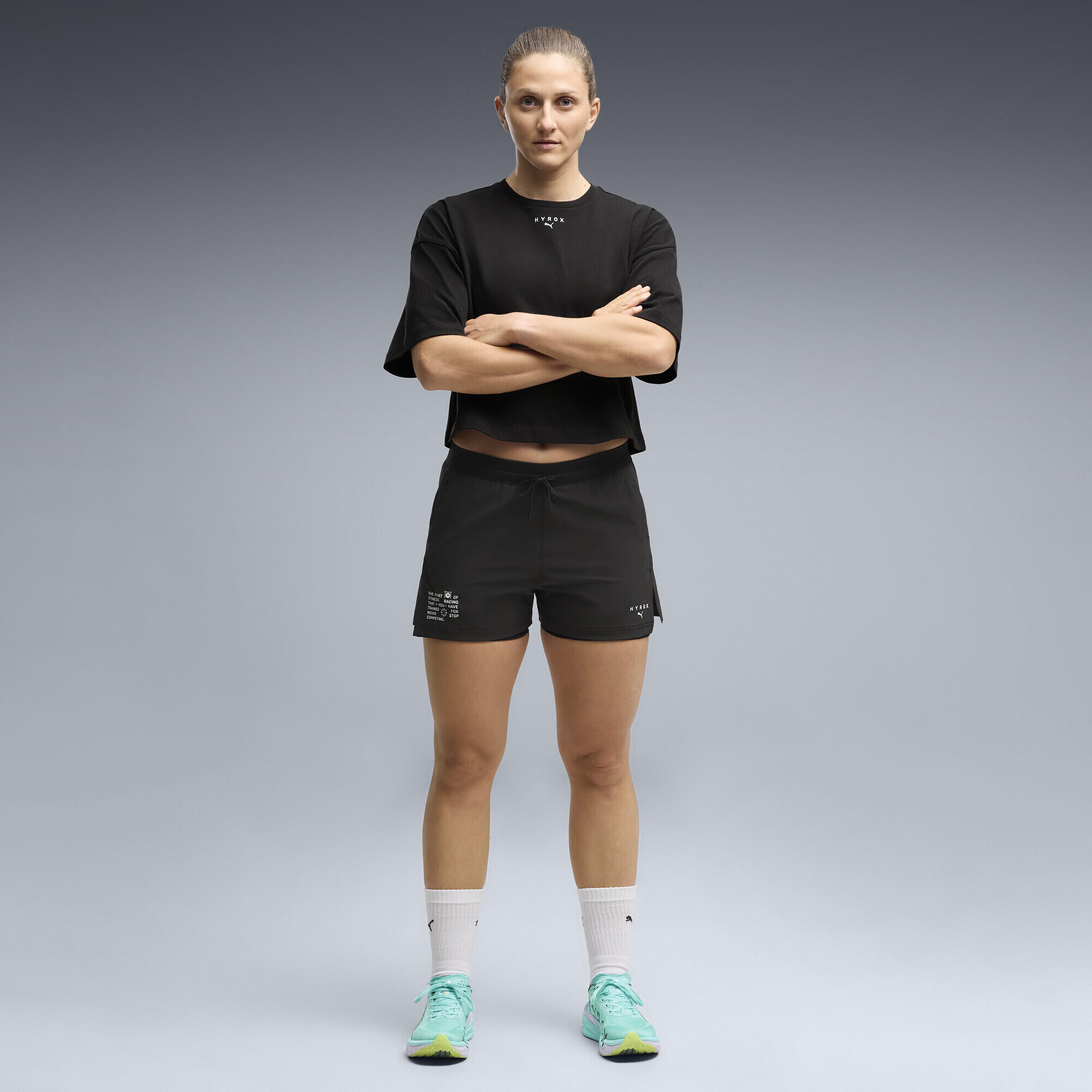 Shorts PUMA x HYROX 2-in-1 3" Hombre PUMA 2/6