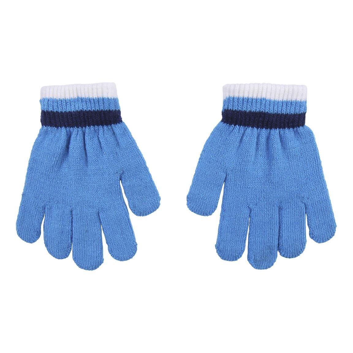 Conjunto infantil Frozen II de 3 peças: chapéu, gorro e luvas (azul) 4/7