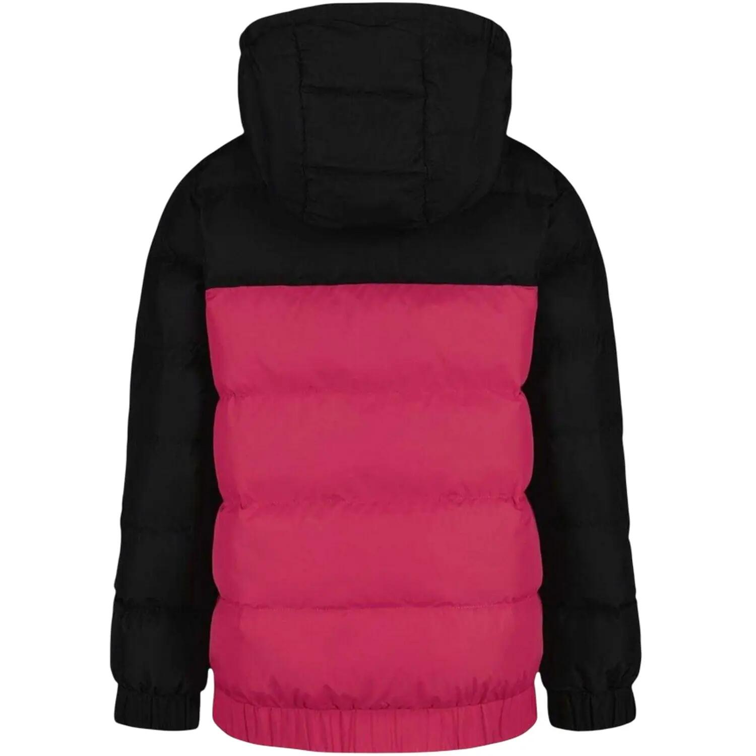 Steppjacke für , Leicht Kinder Schwarz/Pink 2/4
