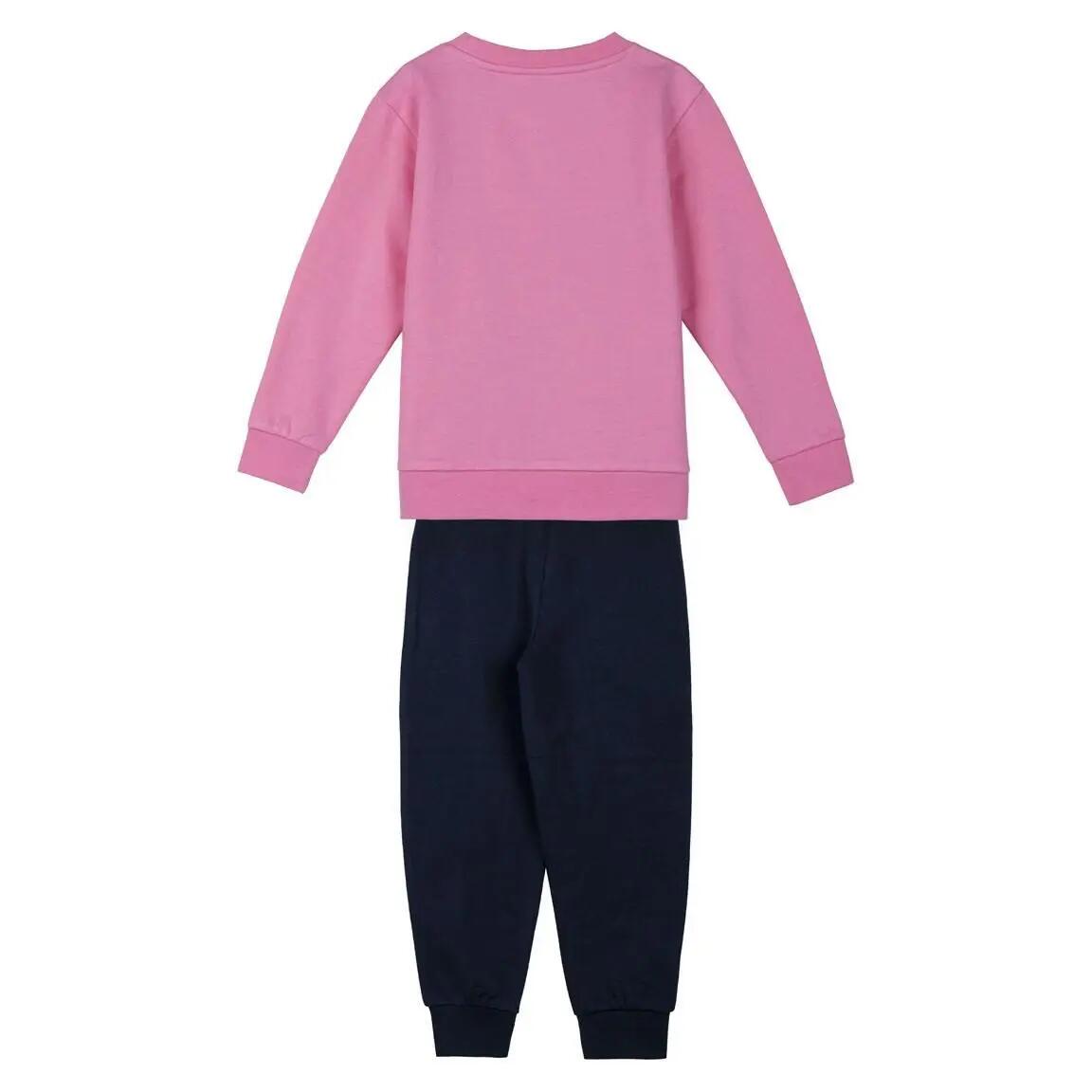 Minnie Mouse zweiteiliger Trainingsanzug für Kinder aus rosa und marineblauem 2/6