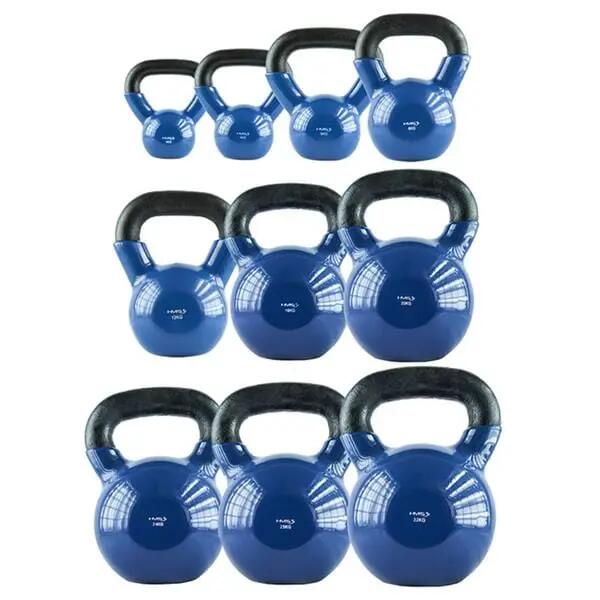 Kettlebell aus gusseisen mit vinylbeschichtung  HMS KNV 3/6