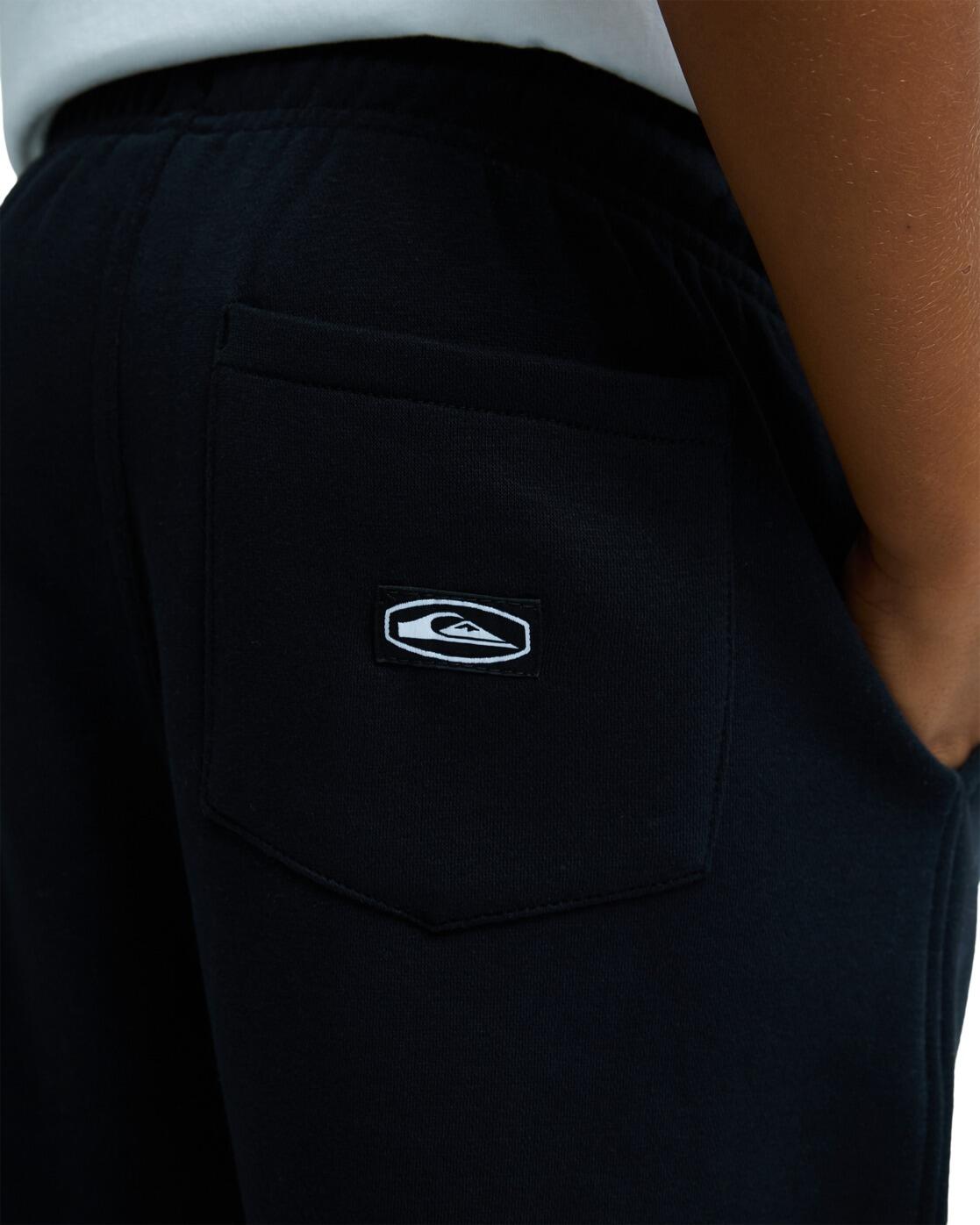 Joggingbroek REGULAR Schwarz Jongens 8-16 4/4