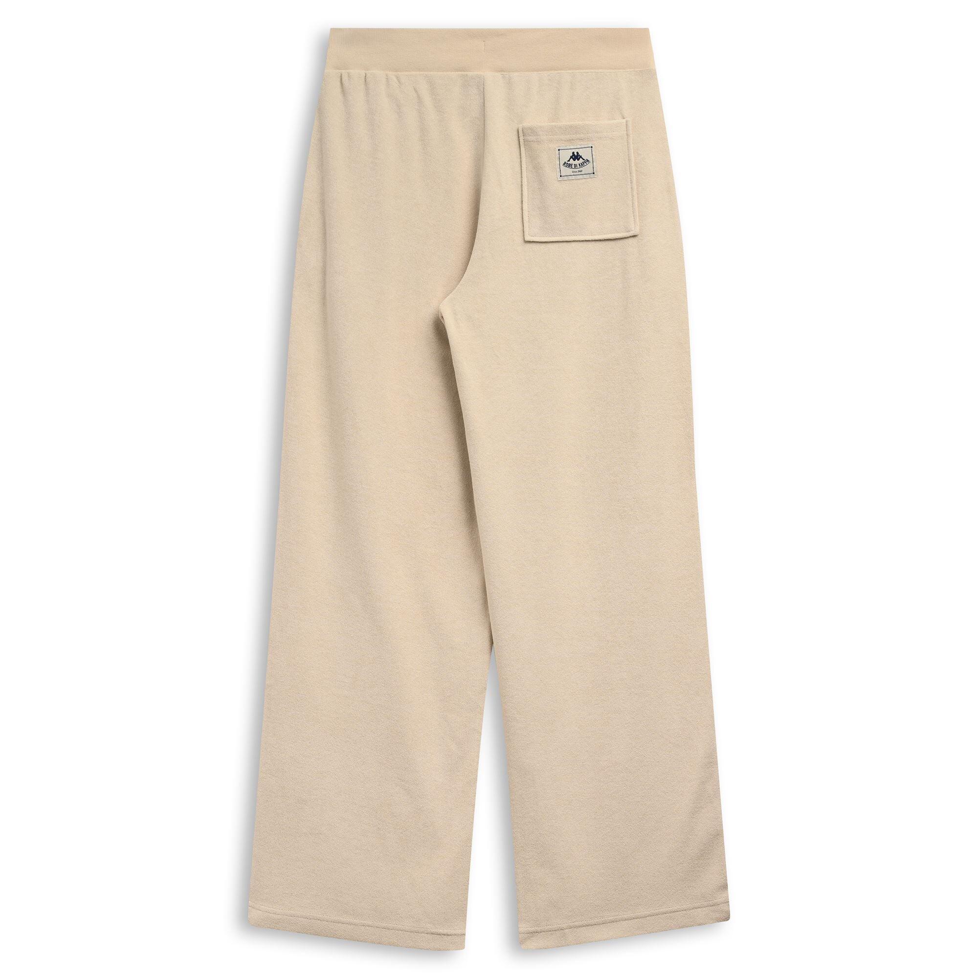 Pantaloni tuta da donna in cotone grigio da casual 2/3