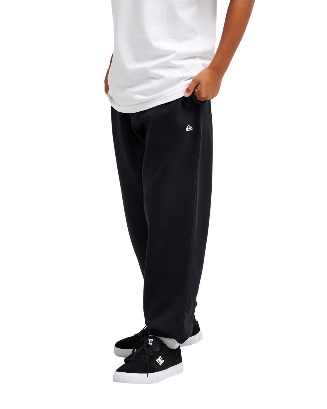 Joggingbroek REGULAR Schwarz Jongens 8-16 3/4