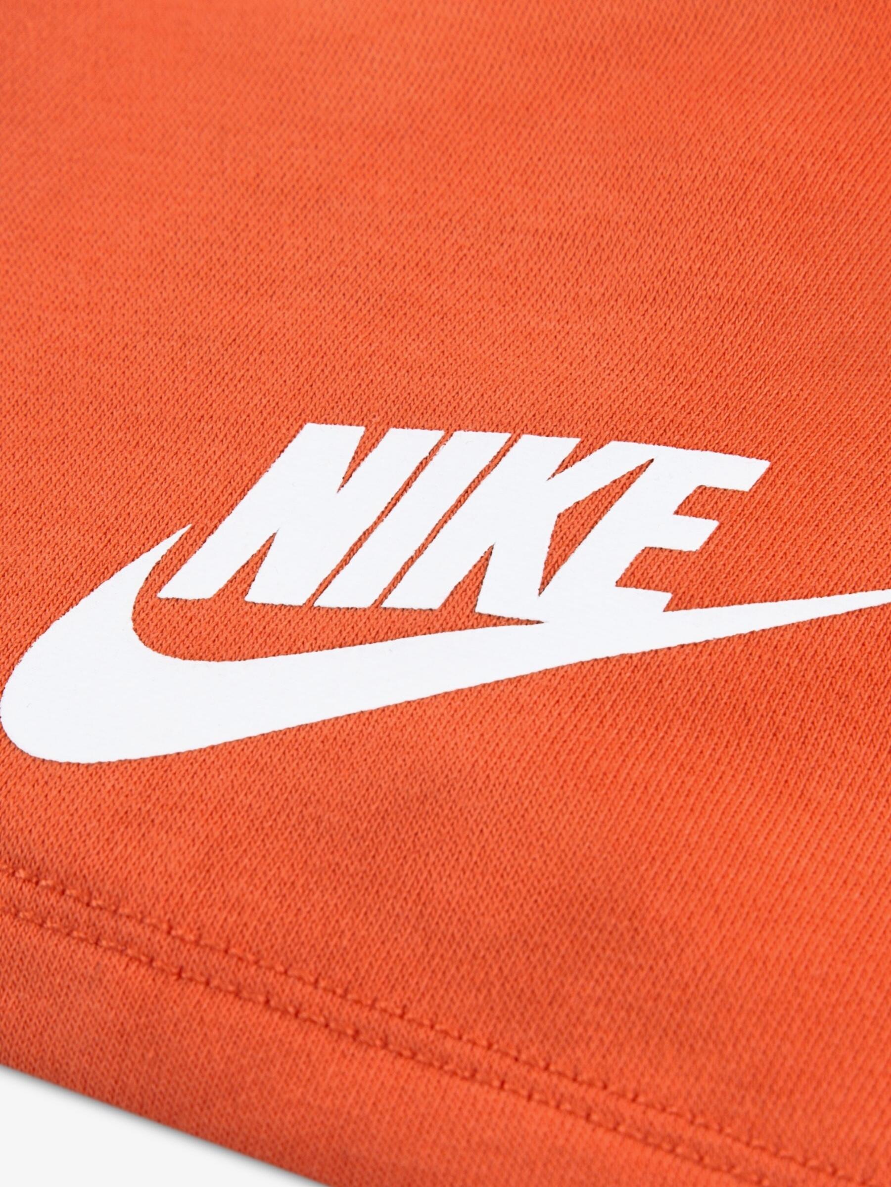 Completo bambino nike club - bianco / arancione 4/5