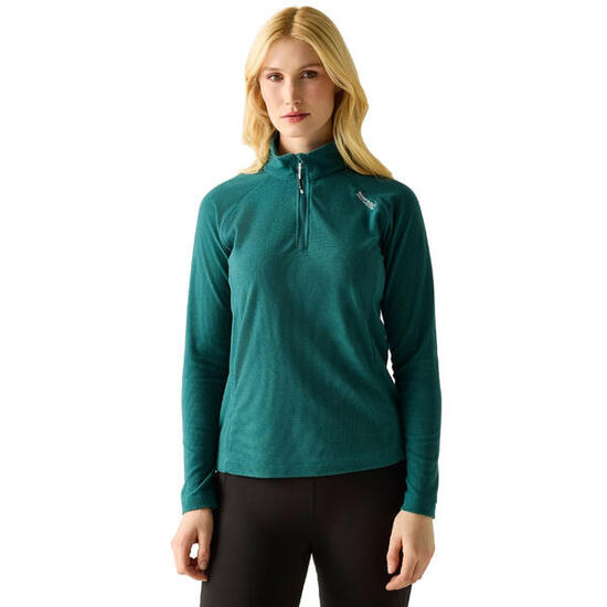 Great Outdoors Felpa A Cerniera Corta In Pile Donna Regatta Montes Verde
