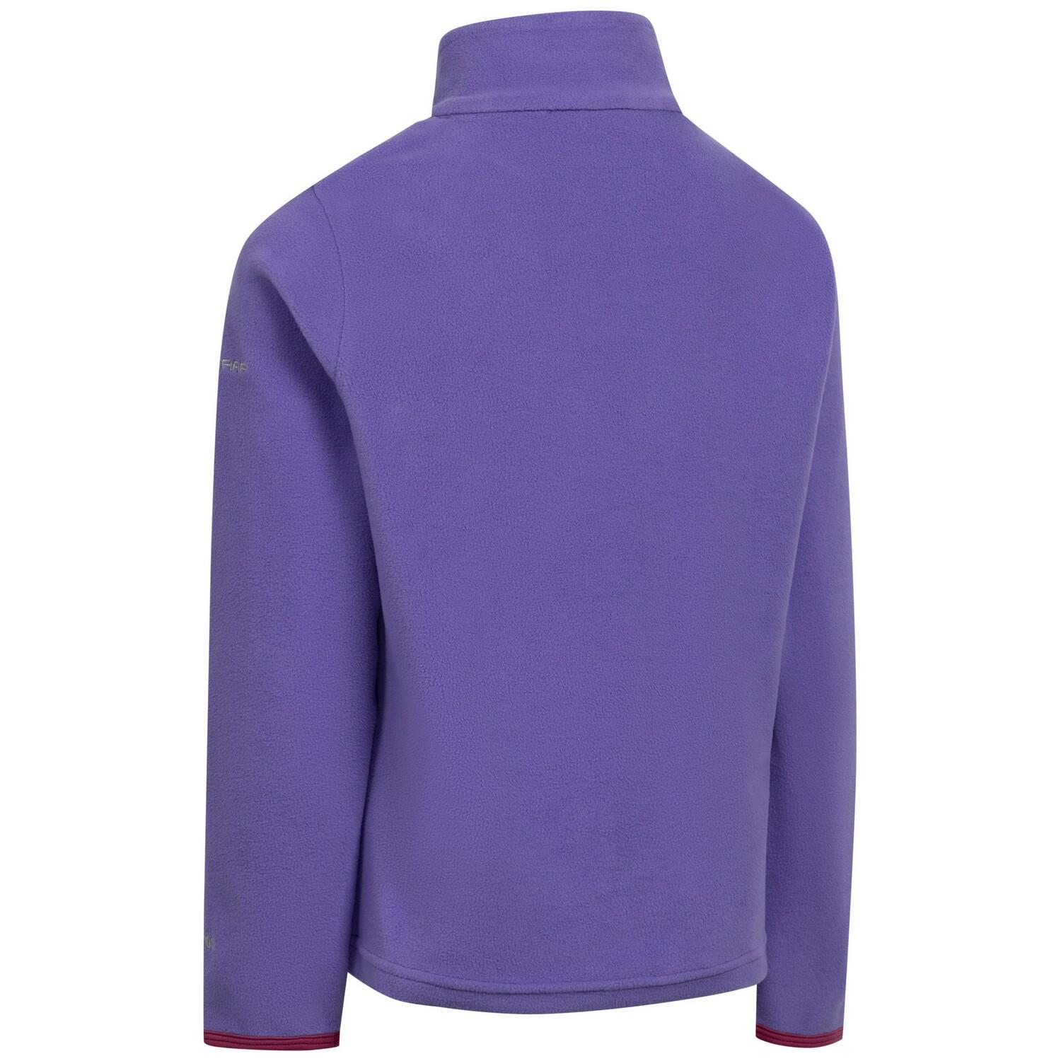 Kinder Microfleecepullover Sybil Mädchen Glyzinie 2/3