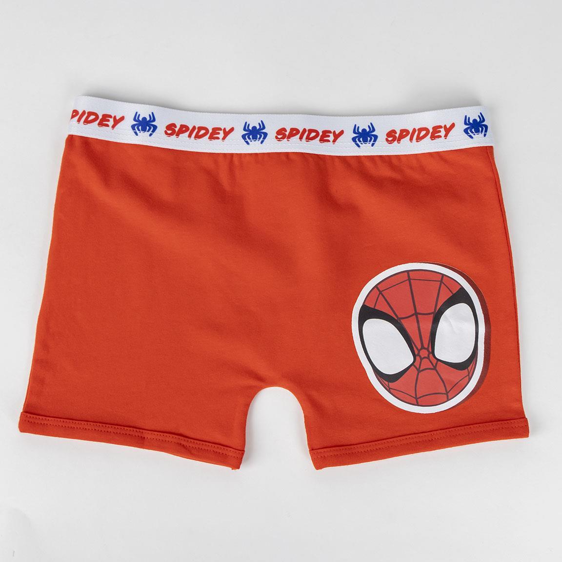 Pijama infantil de algodão de duas peças do Homem-Aranha com nécessaire 3/7
