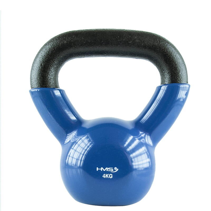 Kettlebell aus gusseisen mit vinylbeschichtung  HMS KNV